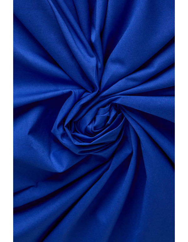 cranberry popeline de coton hypnotik blue bleu roi atelier brunette