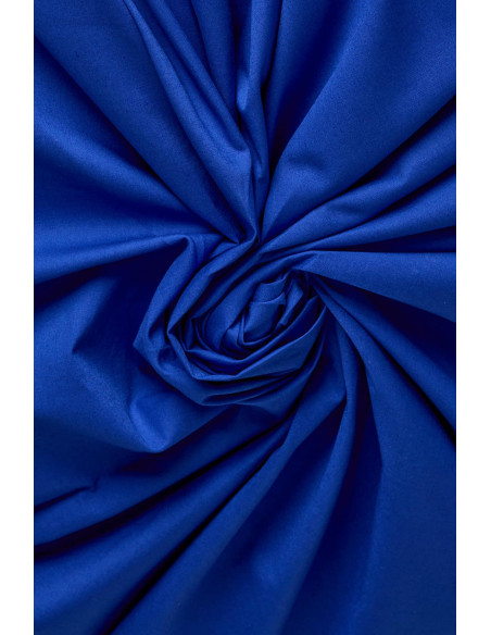 cranberry popeline de coton hypnotik blue bleu roi atelier brunette