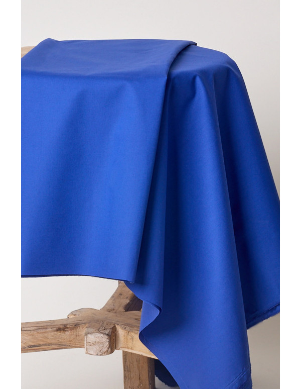 cranberry popeline de coton hypnotik blue bleu roi atelier brunette