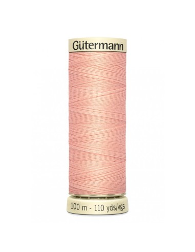 Cranberry Fil Gütermann 100m 100% Polyester Rose saumon pâle 165