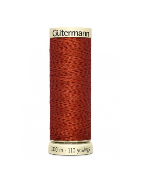Cranberry Fil Gütermann 100m 100% Polyester Rouge terracotta 837