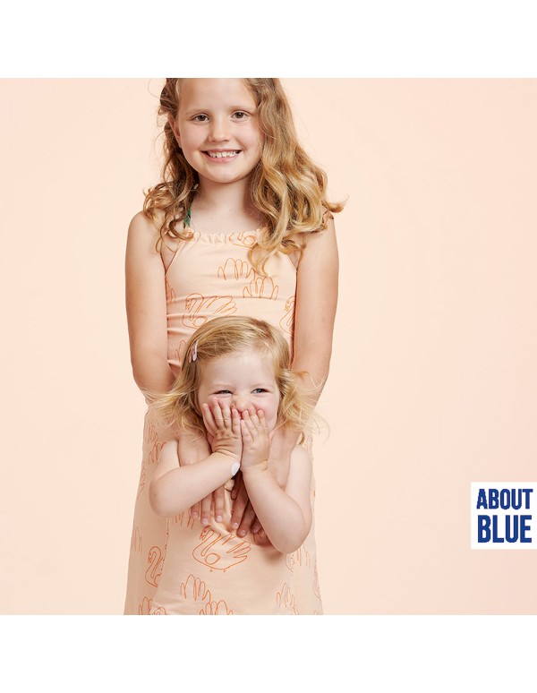 French Terry de coton Cranberry, Let me be a Swan