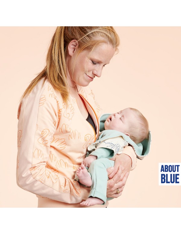 French Terry de coton Cranberry, Let me be a Swan