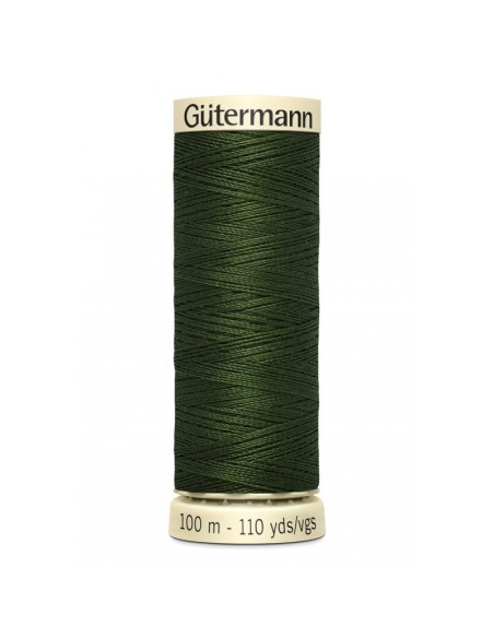 Cranberry Fil Gütermann 100m 100% Polyester Vert kaki 597