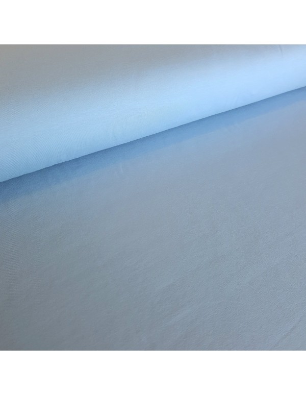 Cranberry, jersey de coton biologique bleu clair