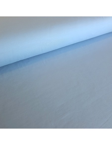 Cranberry, jersey de coton biologique bleu clair