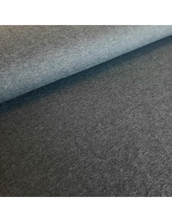 Jersey de coton bio Cranberry, Gris foncé, Gris chiné 2