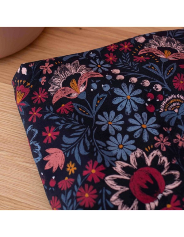 Toile de viscose Cranberry, Matriochka, Lise Tailor