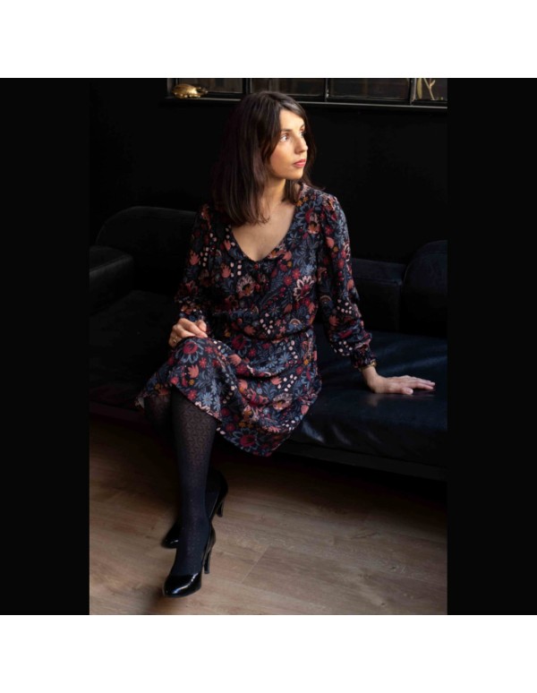 Toile de viscose Cranberry, Matriochka, Lise Tailor