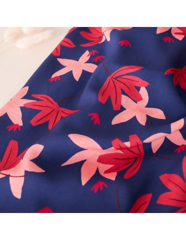 Toile de viscose Cranberry, Maple, Lise Tailor