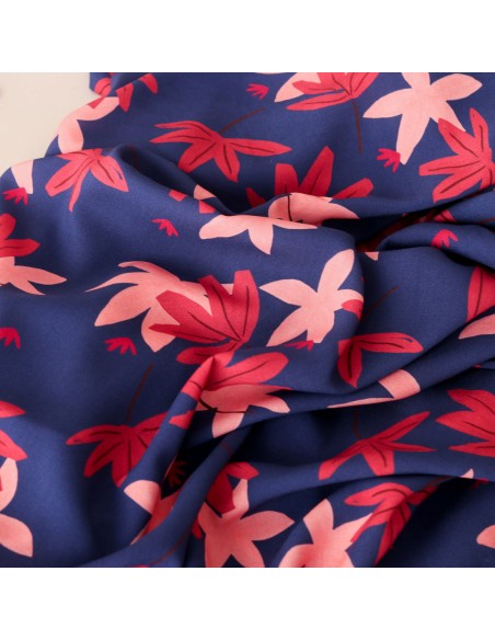 Toile de viscose Cranberry, Maple, Lise Tailor
