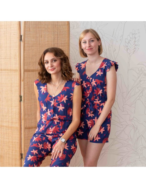 Toile de viscose Cranberry, Maple, Lise Tailor