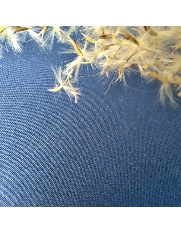 Popeline de coton, Cranberry, Bleu marine, Indigo