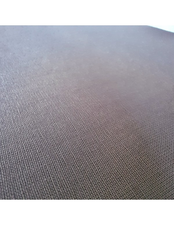 Popeline de coton biologique GOTS, Cranberry, Taupe