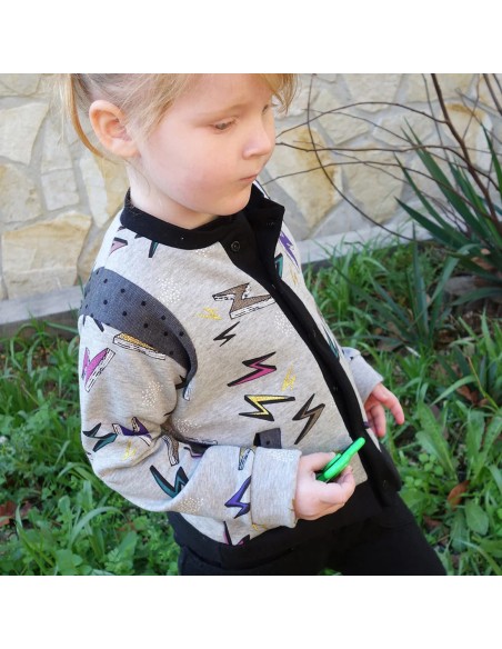 Cranberry, Patron Enfant Mixte, Gilet Teddy Marlow (du 2 au 12 ans), Super Bison