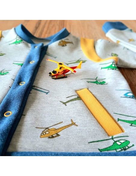 Cranberry, Patron Enfant Mixte, Gilet Teddy Marlow (du 2 au 12 ans), Super Bison