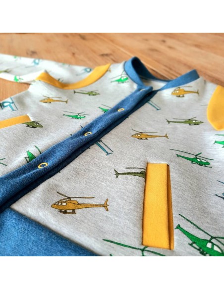 Cranberry, Patron Enfant Mixte, Gilet Teddy Marlow (du 2 au 12 ans), Super Bison