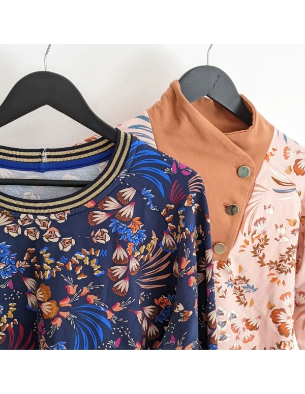 Cranberry, Patron Femme, Sweat Pépite (du 32 au 52), Super Bison