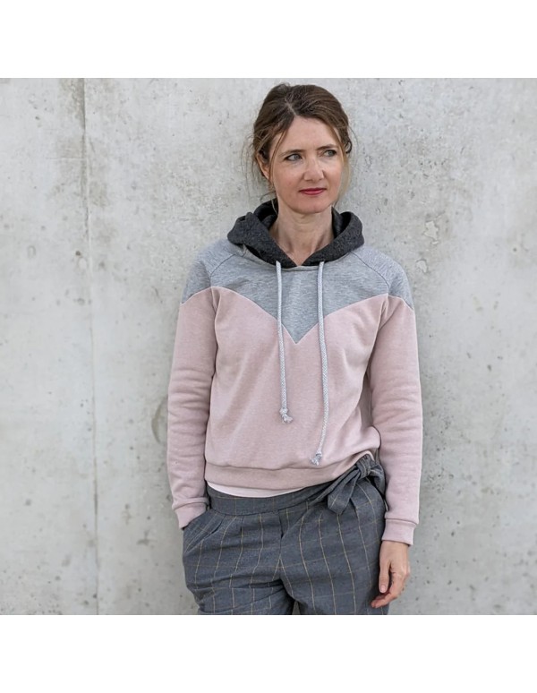 Cranberry, Patron Femme, Sweat Pépite (du 32 au 52), Super Bison