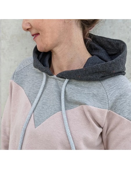 Cranberry, Patron Femme, Sweat Pépite (du 32 au 52), Super Bison