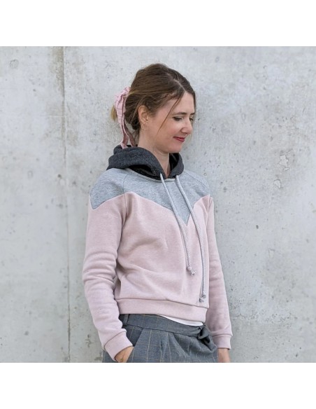 Cranberry, Patron Femme, Sweat Pépite (du 32 au 52), Super Bison