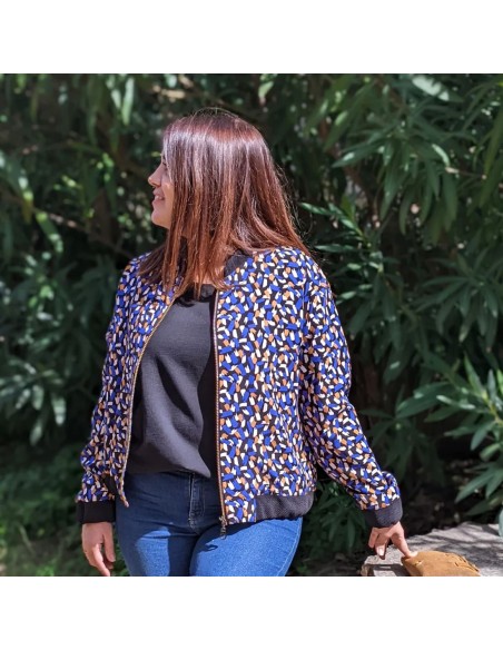 Cranberry, Patron Femme, Blouson Sésame (du 32 au 52), Super Bison