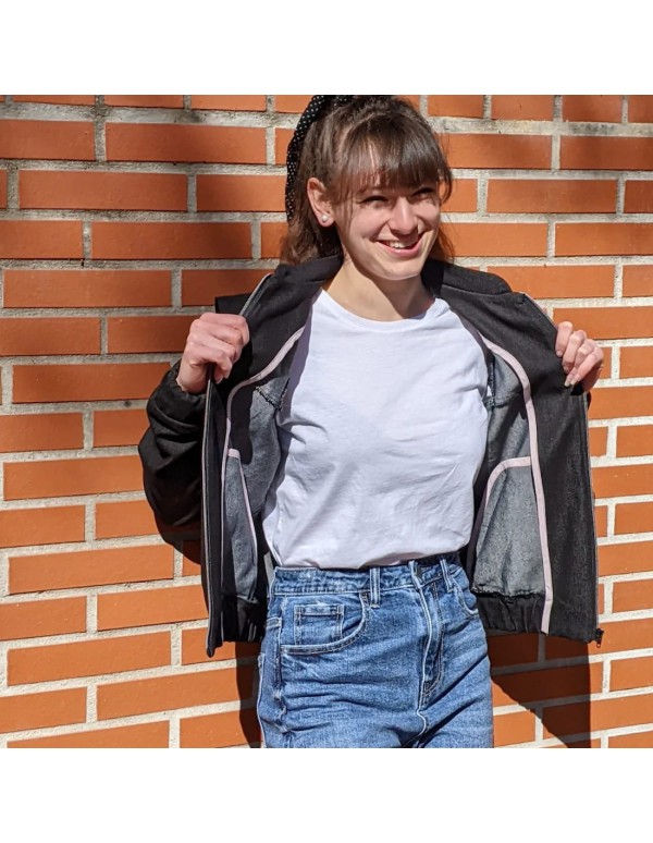 Cranberry, Patron Femme, Blouson Sésame (du 32 au 52), Super Bison