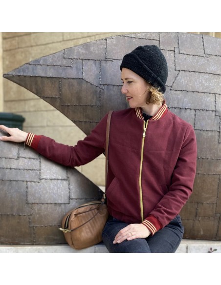 Cranberry, Patron Femme, Blouson Sésame (du 32 au 52), Super Bison