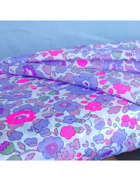Tissu Cranberry, Liberty of London Tana Lawn™, Neon Betsy