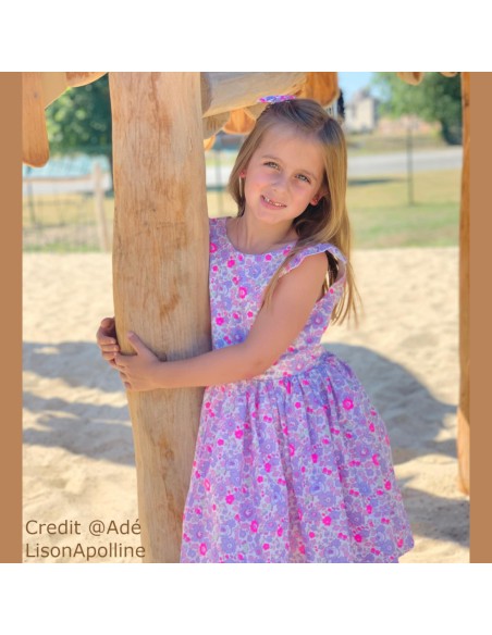 Tissu Cranberry, Liberty of London Tana Lawn™, Neon Betsy