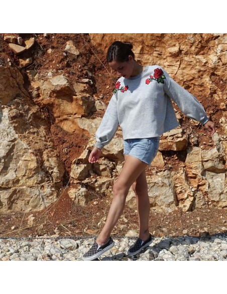 Cranberry, Patron Femme, Sweat Granite (du 34 au 56), Maison Fauve
