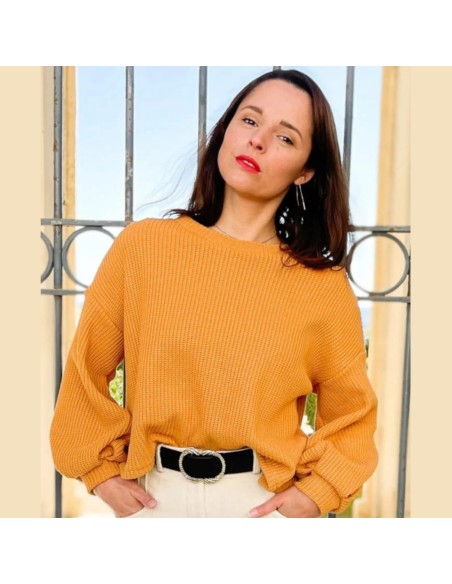 Cranberry, Patron Femme, Sweat Granite (du 34 au 56), Maison Fauve