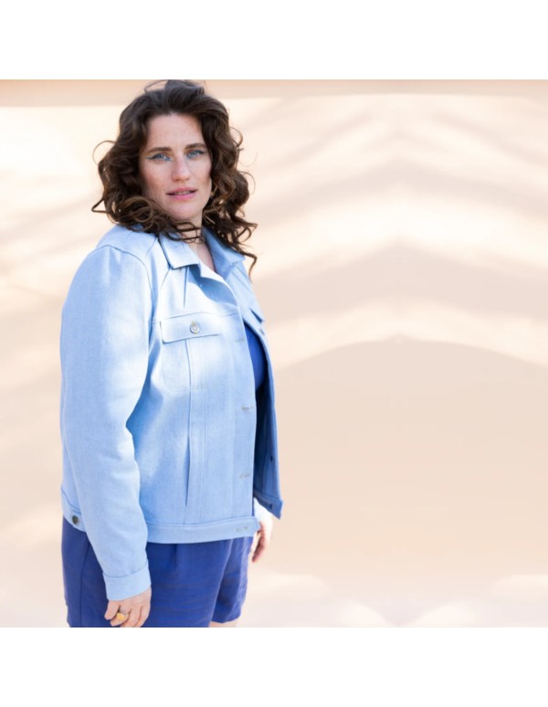 Cranberry, Patron Femme, Blouson Pilar (du 34 au 52), Maison Fauve