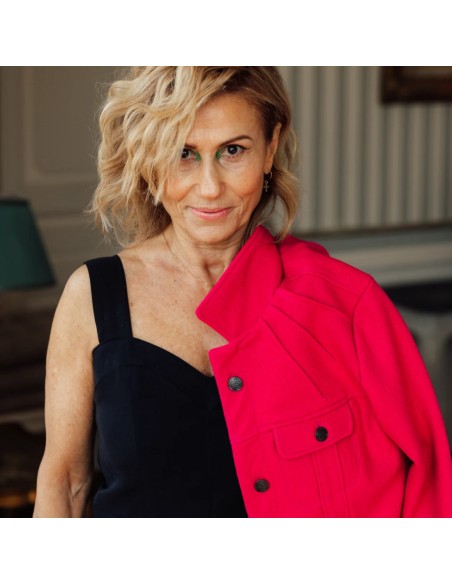 Cranberry, Patron Femme, Blouson Pilar (du 34 au 52), Maison Fauve