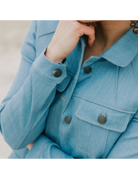 Cranberry, Patron Femme, Blouson Pilar (du 34 au 52), Maison Fauve