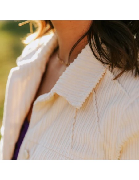 Cranberry, Patron Femme, Blouson Pilar (du 34 au 52), Maison Fauve