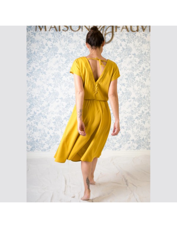 Cranberry, Patron Femme, Robe et top Byzance (du 34 au 52), Maison Fauve
