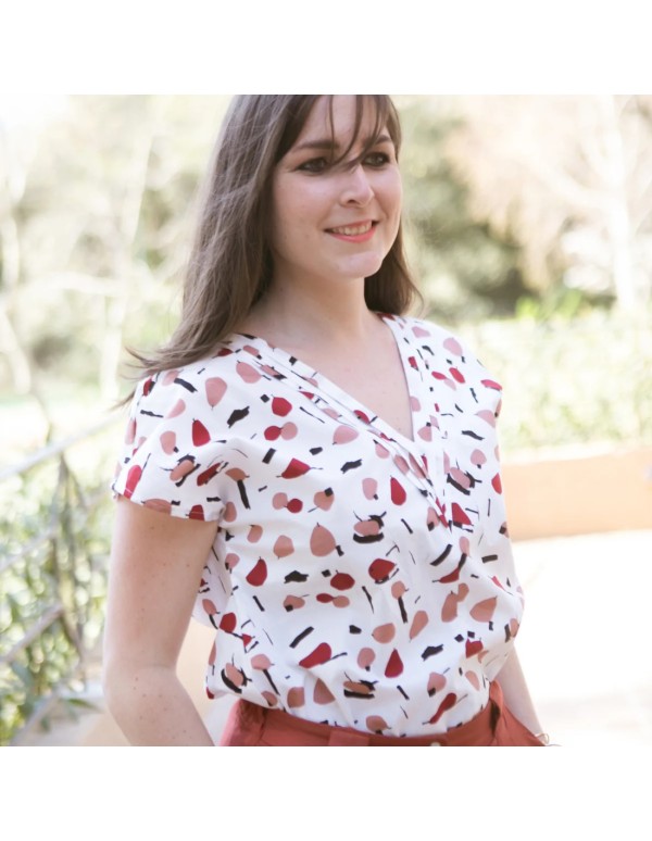 Cranberry, Patron Femme, Robe et top Byzance (du 34 au 52), Maison Fauve
