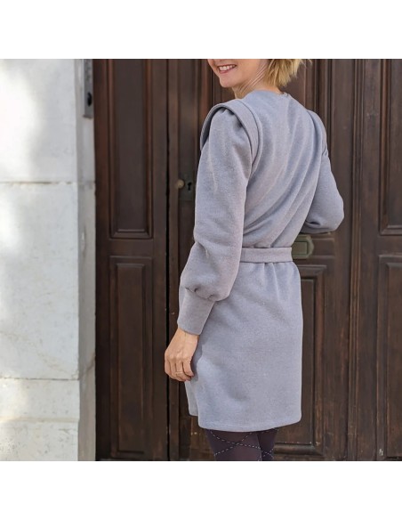 Cranberry, Patron Femme, Pull et Robe Nova (du 32 au 52), Super Bison