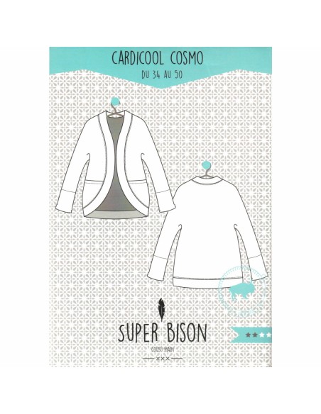 Cranberry, Patron Femme, Cardicool Cosmo (du 34 au 50), Super Bison