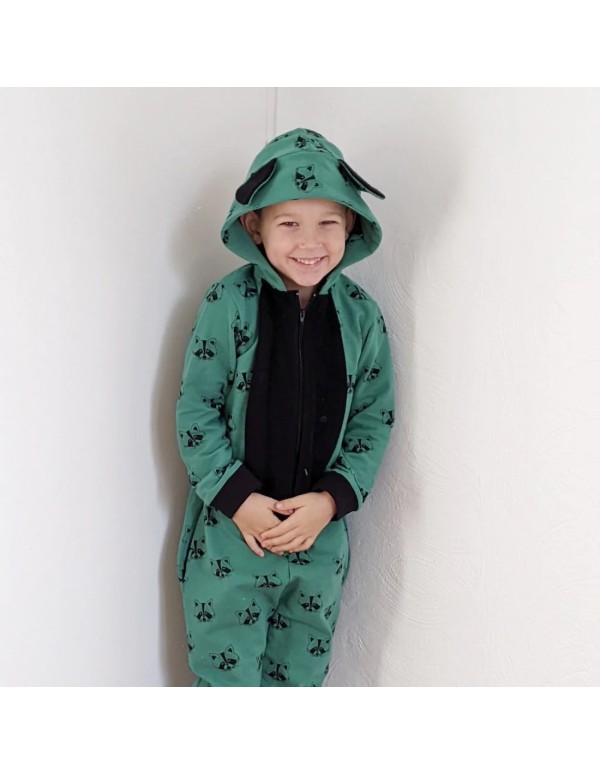 Cranberry, Patron mixte, Combinaison Mini-Tagada (du 2 au 12 ans), Super Bison