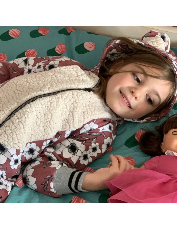 Cranberry, Patron mixte, Combinaison Mini-Tagada (du 2 au 12 ans), Super Bison