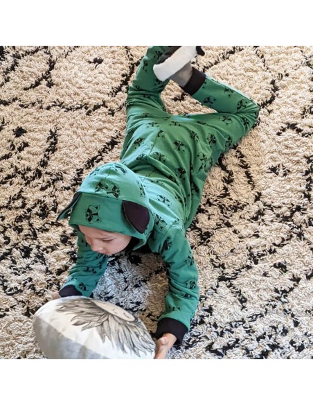 Cranberry, Patron mixte, Combinaison Mini-Tagada (du 2 au 12 ans), Super Bison