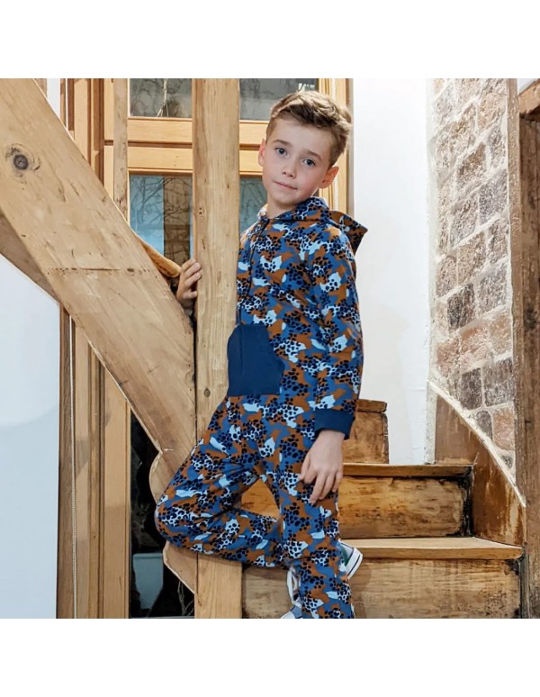 Cranberry, Patron mixte, Combinaison Mini-Tagada (du 2 au 12 ans), Super Bison