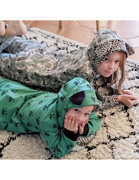 Cranberry, Patron mixte, Combinaison Mini-Tagada (du 2 au 12 ans), Super Bison