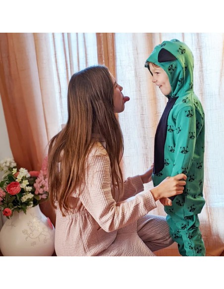 Cranberry, Patron mixte, Combinaison Mini-Tagada (du 2 au 12 ans), Super Bison