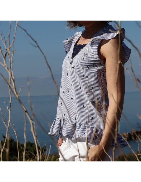 Cranberry, Patron Femme, Robe et blouse Délice (du 32 au 52), Super Bison