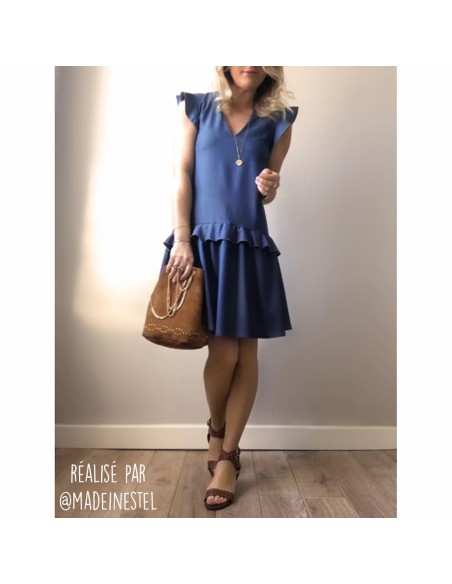 Cranberry, Patron Femme, Robe et blouse Délice (du 32 au 52), Super Bison