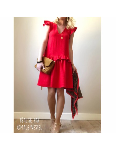 Cranberry, Patron Femme, Robe et blouse Délice (du 32 au 52), Super Bison