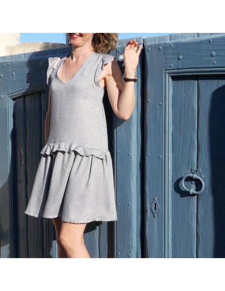 Cranberry, Patron Femme, Robe et blouse Délice (du 32 au 52), Super Bison